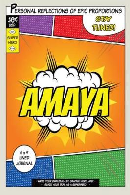 Book cover for Superhero Amaya