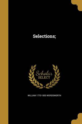 Book cover for Selections;