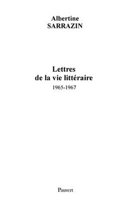 Book cover for Lettres de la Vie Litteraire (1965-1967)