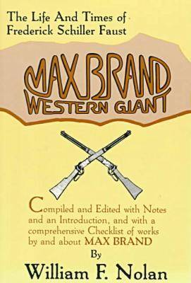 Book cover for Max Brand Western Giant the Life