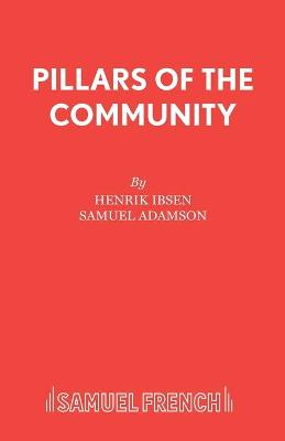 Book cover for Henrik Ibsen's "Pillars of the Community"