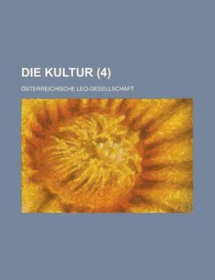 Book cover for Die Kultur (4)