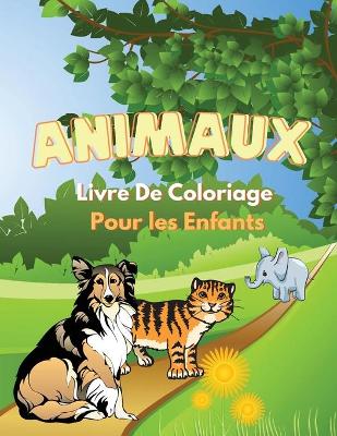 Book cover for Animaux Livre De Coloriage Pour les Enfants