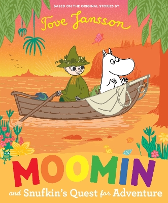 Book cover for Moomin and Snufkin’s Quest for Adventure