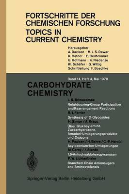 Book cover for Carbohydrate Chemistry