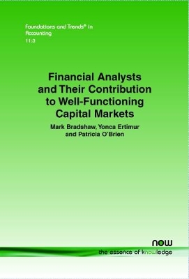 Book cover for Financial Analysts and Their Contribution to Well-Functioning Capital Markets