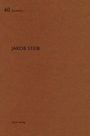 Cover of Jakob Steib: De Aedibus 60