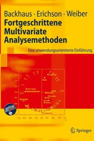 Cover of Fortgeschrittene Multivariate Analysemethoden