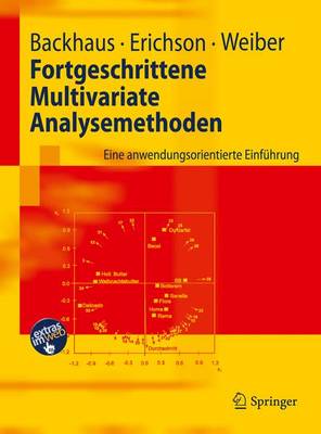 Book cover for Fortgeschrittene Multivariate Analysemethoden