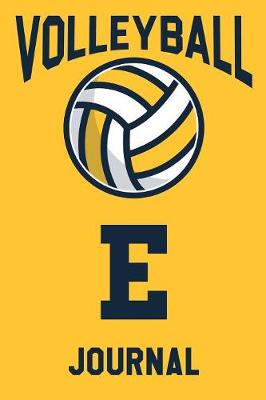 Book cover for Volleyball Journal E