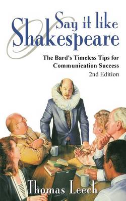 Book cover for Say It like Shakespeare