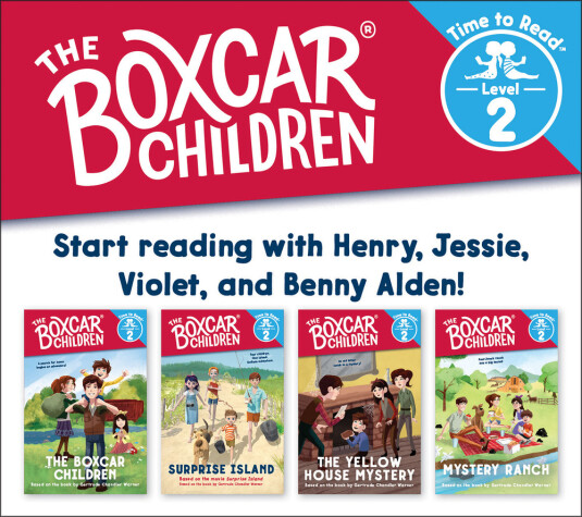 Book cover for The Boxcar Children Early Reader Set #1 (The Boxcar Children: Time to Read, Level 2)