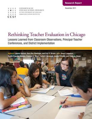 Book cover for Rethinking Teacher Evaluation in Chicago