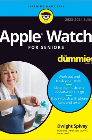 Cover of Apple Watch for Seniors for Dummies, 2023 - 2024