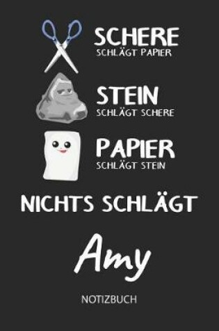 Cover of Nichts schlagt - Amy - Notizbuch