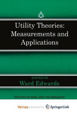 Book cover for Utility Theories