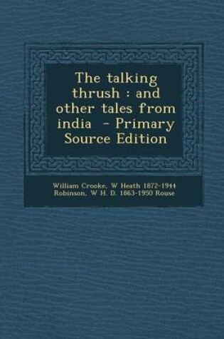 Cover of The Talking Thrush