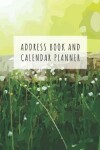 Book cover for Address Book and Calendar Planner