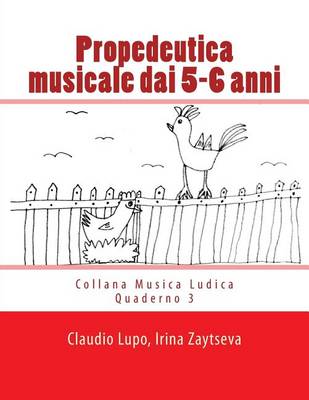 Book cover for Propedeutica musicale dai 5-6 anni