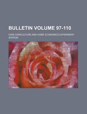 Book cover for Bulletin Volume 97-110