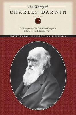 Book cover for Works Charles Darwin Vol 12 CB