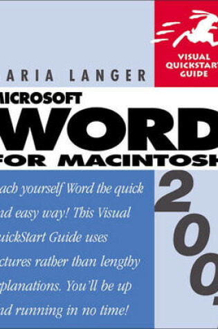 Cover of Word 2001 for Macintosh