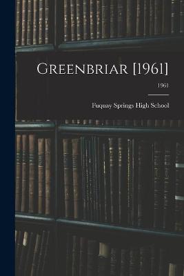 Cover of Greenbriar [1961]; 1961