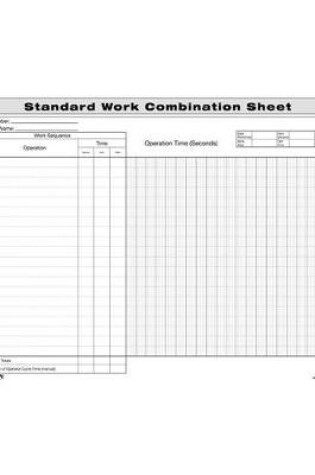 Cover of Standard Work Combination Sheet