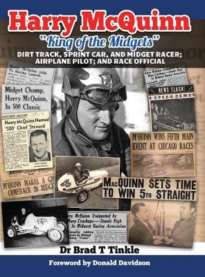 Book cover for Harry McQuinn "king of the Midgets"