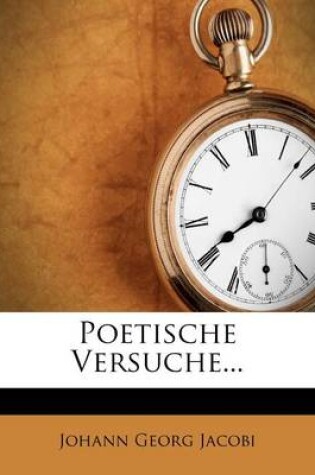 Cover of Poetische Versuche.