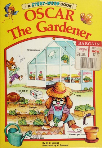 Book cover for Oscar the Gardener