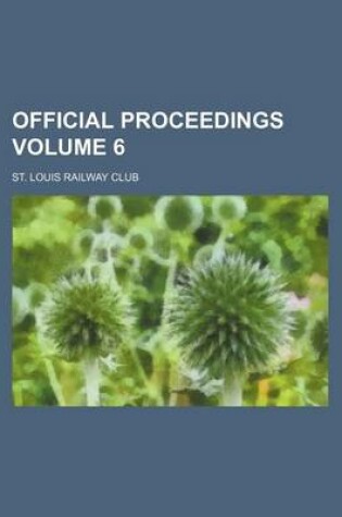 Cover of Official Proceedings Volume 6