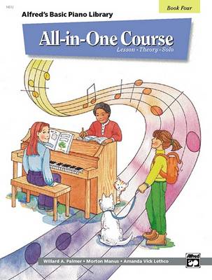 Book cover for Alfred's Basic All-In-One Course, Bk 4