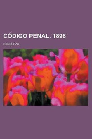 Cover of Codigo Penal. 1898