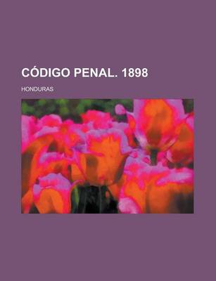 Book cover for Codigo Penal. 1898