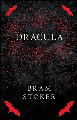 Book cover for dracula bram stoker illustrated edition