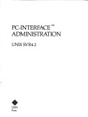 Cover of PC-Interface Administration (Unix Svr4.2)