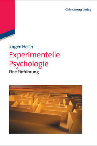 Cover of Experimentelle Psychologie
