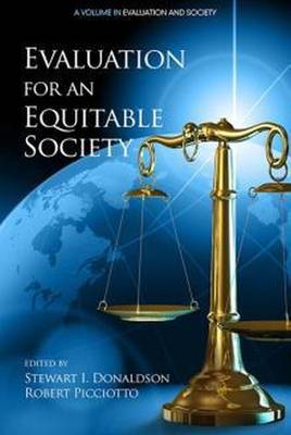 Book cover for Evaluation for an Equitable Society