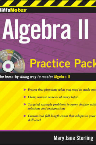 Cover of CliffsNotes Algebra II Practice Pack