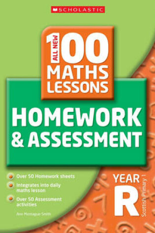 Cover of 100 Maths Homework and Assessment Activities for Reception