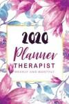 Book cover for Therapist Planner 2020