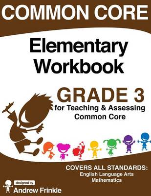 Book cover for Common Core Elementary Workbook Grade 3