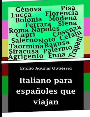 Book cover for Italiano para espanoles que viajan