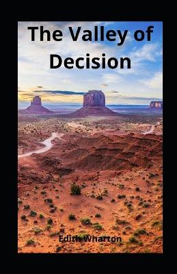 Book cover for The Valley of Decision illustrated