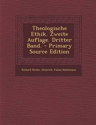 Book cover for Theologische Ethik. Zweite Auflage. Dritter Band.