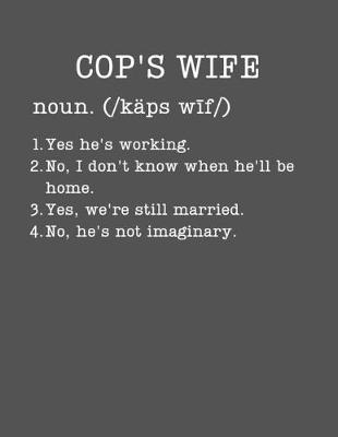 Book cover for Cop's Wife