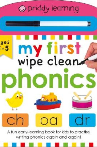 Cover of My First Wipe Clean Phonics