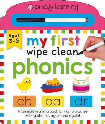 Book cover for My First Wipe Clean Phonics