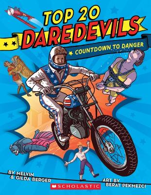 Book cover for Top 20 Daredevils: Countdown to Danger
